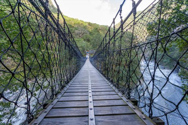 去台灣一定要挑戰！ 「繩索吊橋」飽覽迷人景色