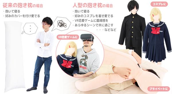 與公仔毒自談戀愛！ 人形抱枕 X VR 遊戲