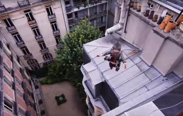 巴黎遇「刺客」 Assassin's Creed 通街跑