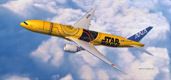 《星戰》機又出動!C-3PO™ ANA JET 3 月啟航