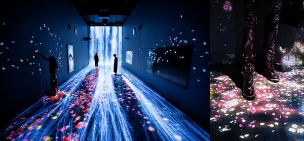 teamLab 大玩超互動瀑布裝置！ 