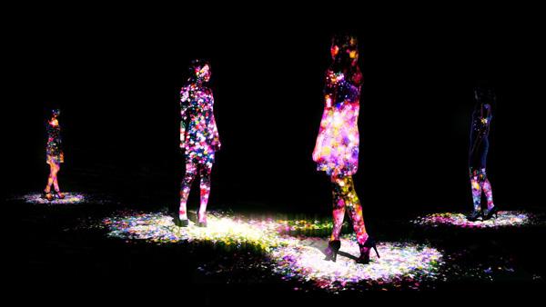 teamLab 大玩超互動瀑布裝置！ 