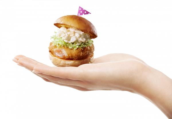 日本 Lotteria 即將開賣！ 6cm 的的骰骰迷你 Burger