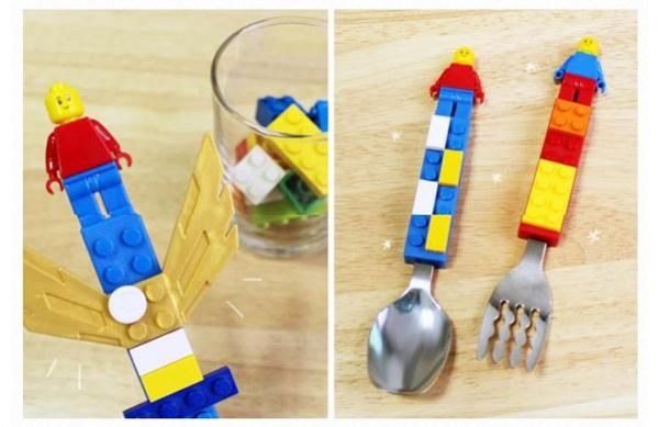 得意 LEGO 餐具 好玩好用！