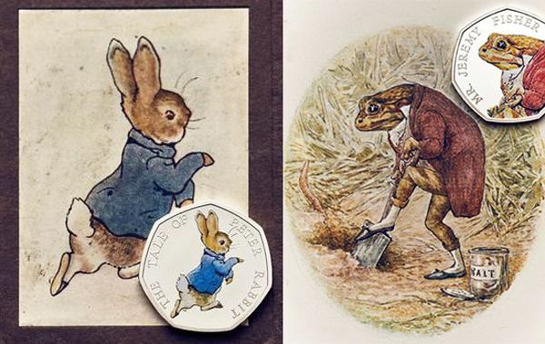 搶購珍藏！英國推出 Peter Rabbit 紀念硬幣 