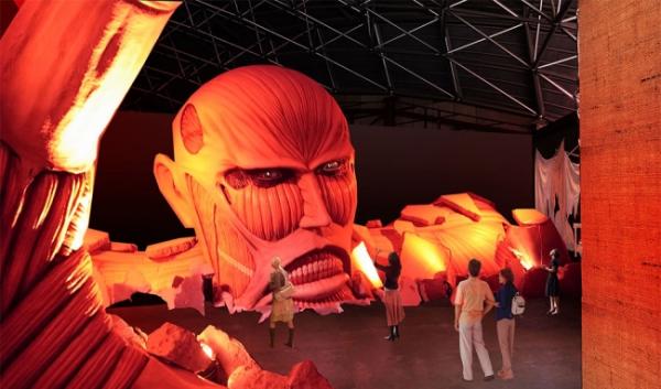 富士急樂園一年限定 超真實《進擊的巨人》4D 遊戲