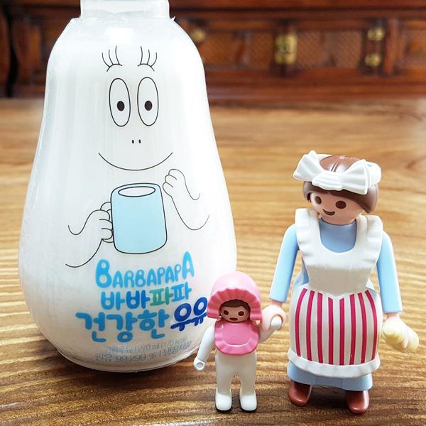 超玩味！韓國推出泡泡先生牛奶 