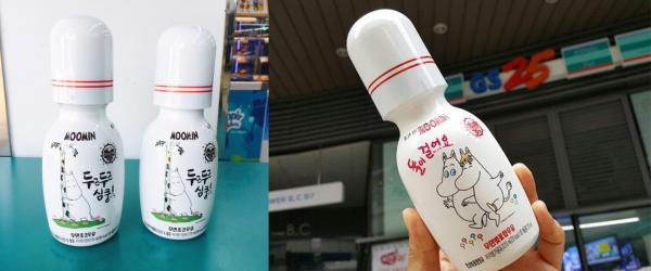 韓國便利店大發現！ 超可愛姆明牛奶！