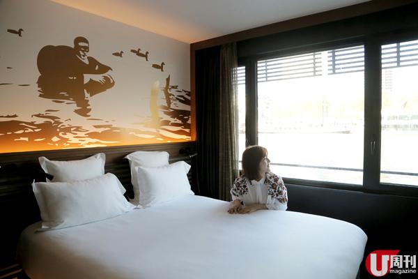 巴黎首間型格船酒店 塞納河景畔入眠