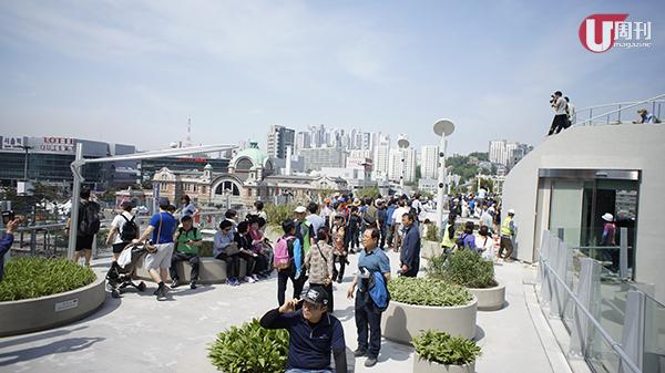 記者直擊！韓國最新熱點首爾路 7017 行人天橋現場報告