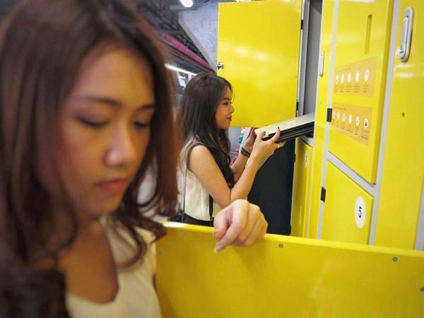 行李儲物櫃　終於降臨曼谷 BTS 