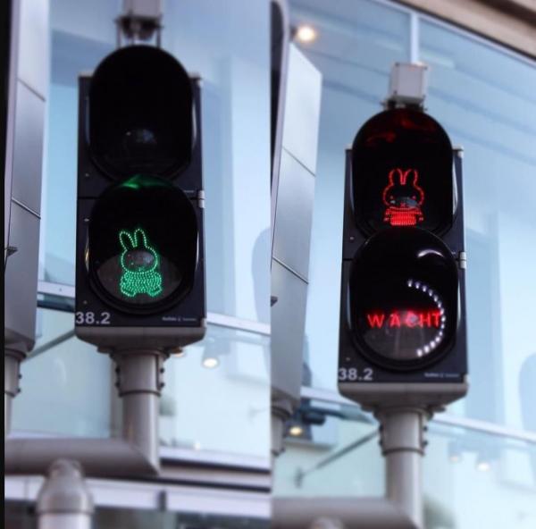 超得意 Miffy 紅綠燈 過馬路都變成樂趣