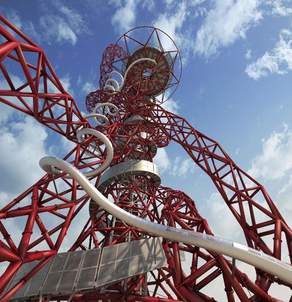 世界最長最高 倫敦旋轉滑梯 