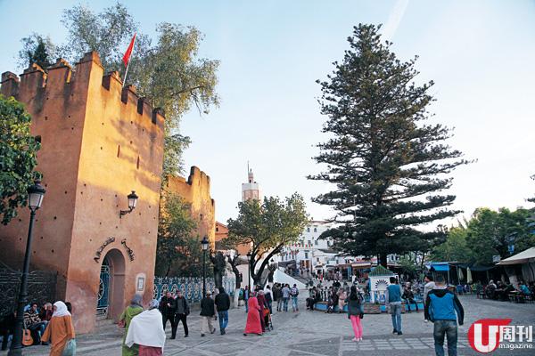 摩洛哥尋找著名絕景　藍色山城舍夫沙萬 