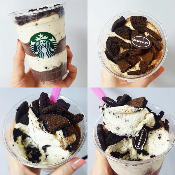韓國 Starbucks 新 Menu 好想試 Oreo 杯裝蛋糕！