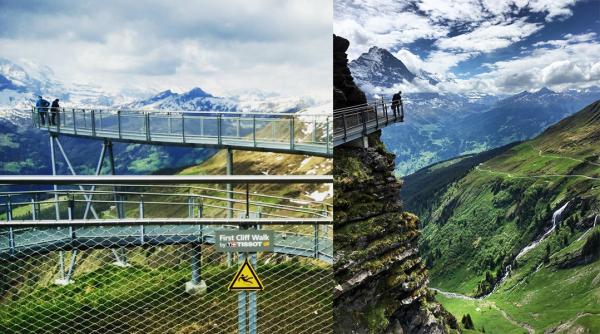 瑞士穿窿步道 堅‧離地海拔 2,000 公尺