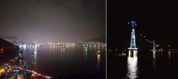 纜車開放至 10、11pm，喺車上欣賞釜山的夜景，別有一番風味。（圖︰yejiyalove、seo000000 @IG）