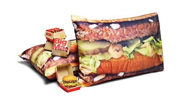 Big Mac 圖案枕頭套