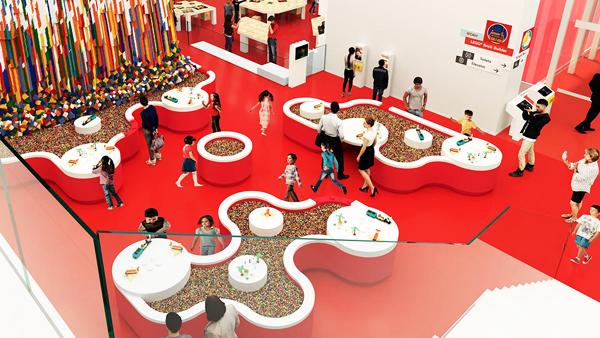 丹麥 LEGO House「Red Zone」。