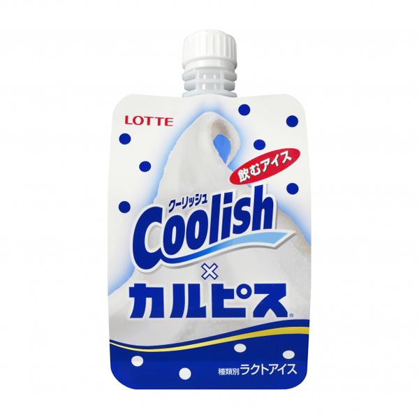 乳酸飲品可爾必思與 Coolish 合作的產品。（圖片來源：PR Times）