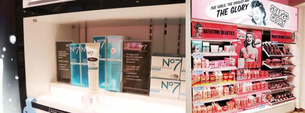 仲有 Soap & Glory、No7 等英國當地品牌。（圖：2195321、pavanel @Naver Blog）