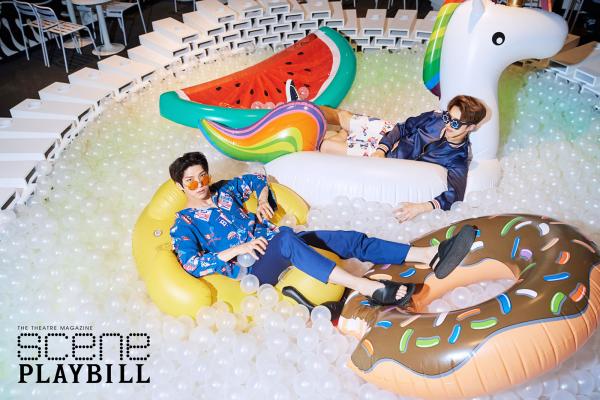 韓國男團組合 VIXX 的 Ken 和 Leo 曾在 Urban Space 拍攝韓國雜誌 Scene Playbill 封面。