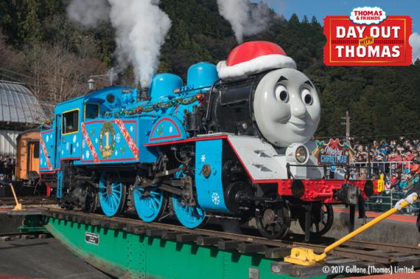 Thomas & Friends 原本只係英國兒童節目，但而家紅遍全球，連日本都搞主題活動。大井川鐵路將舊蒸汽火車油上藍色，再裝上 Thomas 樣，12 月期間開放畀遊客乘坐。活動已經係第 3 年舉