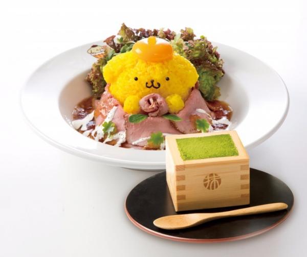 布甸狗烤牛肉蓋飯+「宇治抹茶tiramisu」1,690日圓+稅