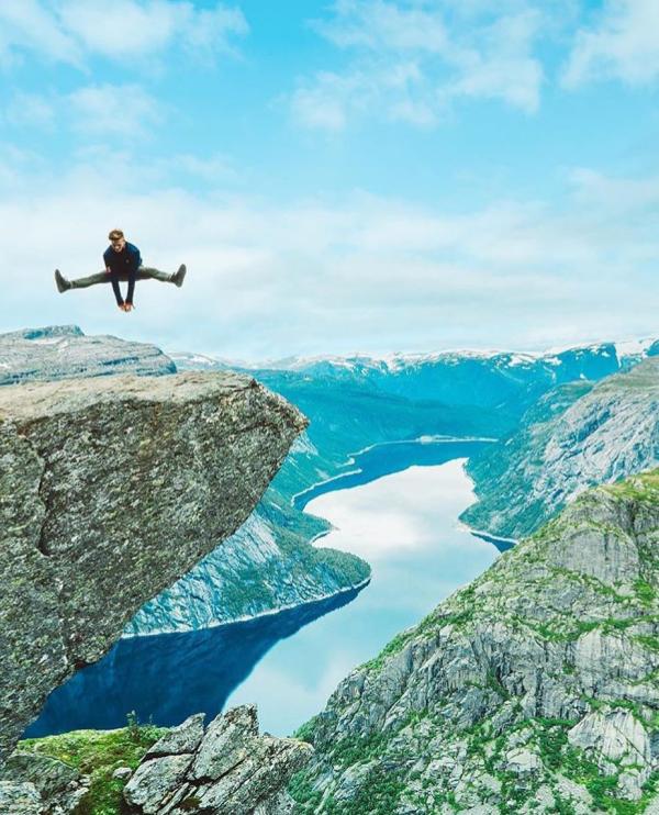 挪威巨人之舌 為絕景苦行登山 6 小時