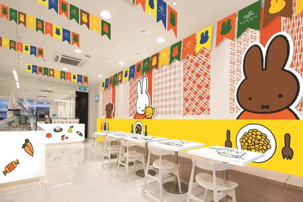 新加坡 Miffy Cafe 超吸睛 期間限定至今年底 