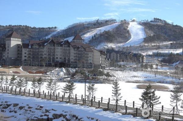 2018年平昌冬季奧運會有大部分競賽項目都會在 Alpensia Resort 進行，包括越野滑雪、跳台滑雪。