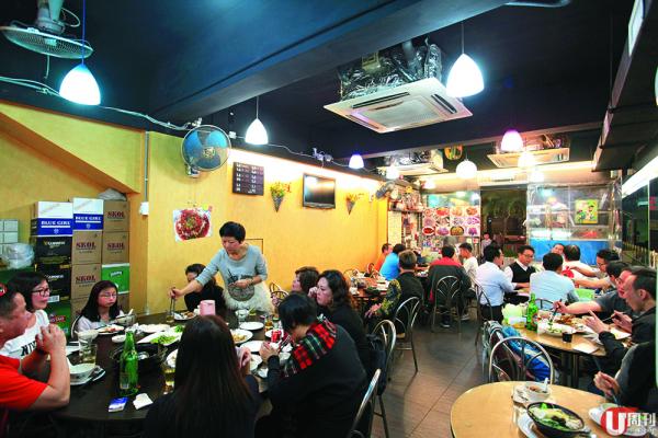香港餐廳「聚興家」。