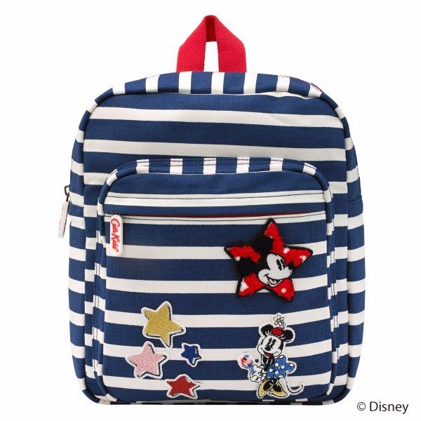 #17 Mickey & Friends Patches 藍色間條兒童背包，5,500 日圓（約 377 港元）。