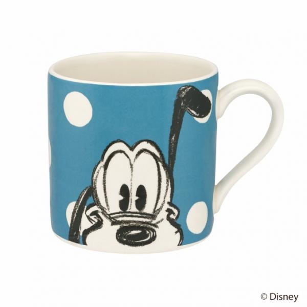 #28 Mickey & Friends Placement 藍色波點高飛馬克杯，1,800 日圓（約 123 港元）。