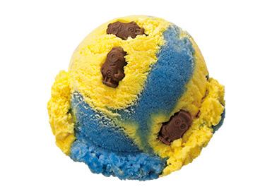 Minions symbolic 顏色融入雪糕內，到底是甚麼味道呢？
