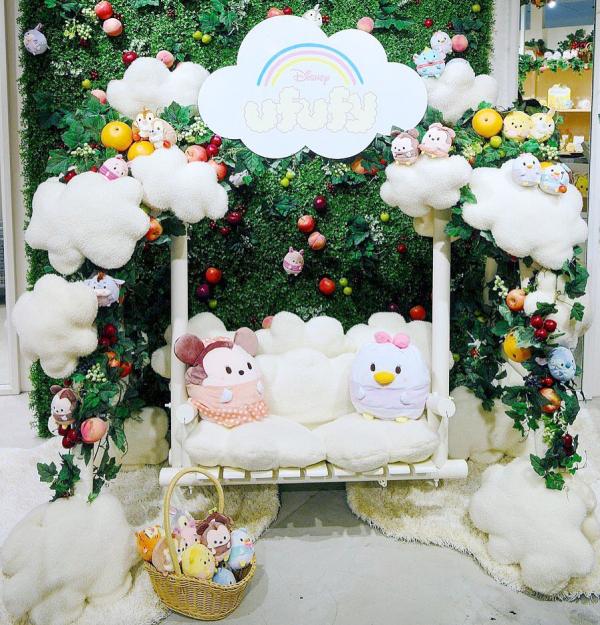 軟綿綿香噴噴！日本 Disney Store 變身 ufufy 雲上の花園 