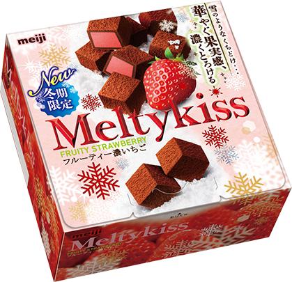 明治 Melty Kiss 果味濃厚草莓口味 265日圓