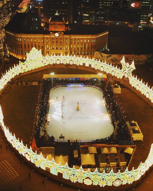 首爾廣場溜冰場 12 月 22 日開幕！ 入場只需 1,000 韓圜