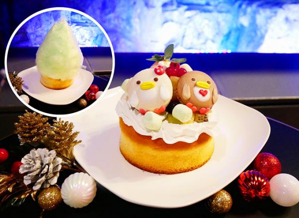企鵝咖啡店亦推出聖誕期間限定的甜點