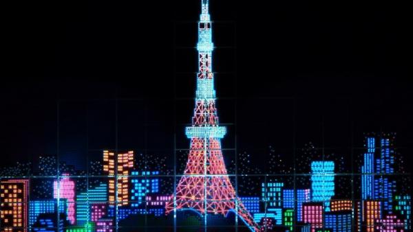 日本無印良品筆砌鐵塔 送給巴黎的聖誕禮物