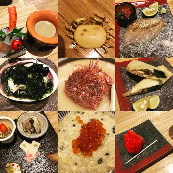 北海道活毛蟹大根火鍋套餐：火鍋一個收費 14,000 日圓，套餐加配 7 款日式料理每位收費 2,500 日圓，2 位起可以落單。
