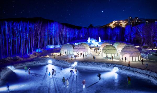 星野 Tomamu 度假村「愛絲冰城」限定於冬天免費開放。