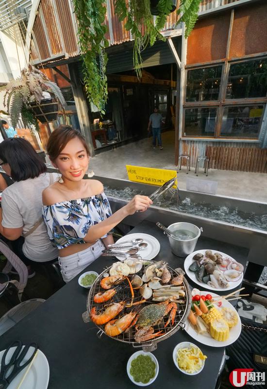 夾~夾~夾~ 所有食材全由客人自助任取。