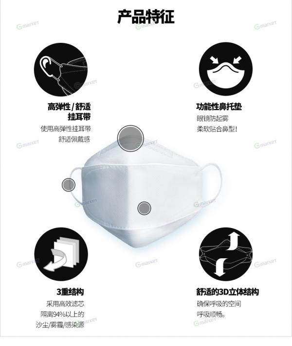 KF94口罩 (成人) - Purion