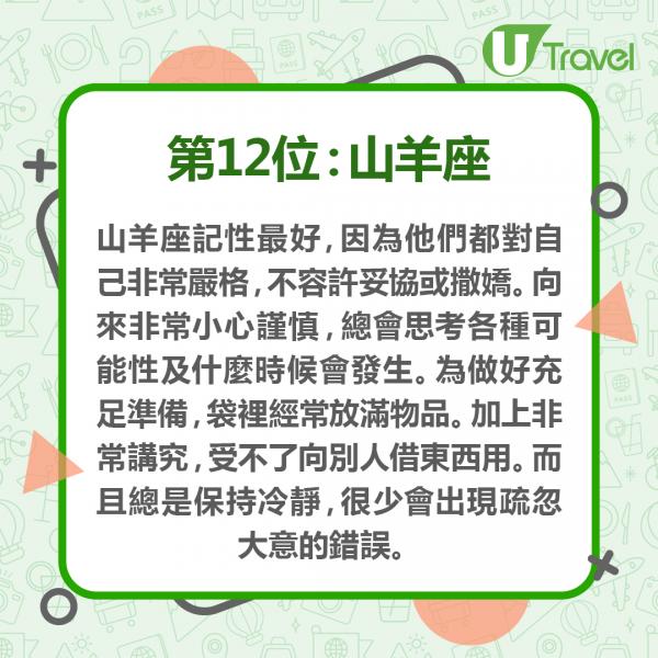 日本網站公布記性最差星座排行 第1位粗心大意不擅整理、第3位經常忘記帶東西