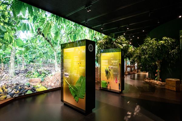 新博物館毗連過百年的 Lindt & Sprüngli 廠房，看起來沒一點遺和。