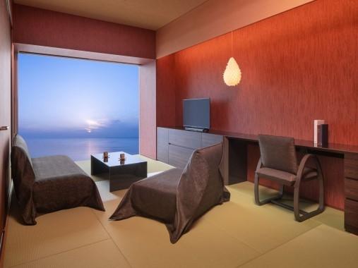 「柿渋の間」和室