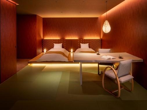 「柿渋の間」和室