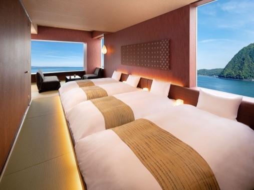 「柿渋の間」和室