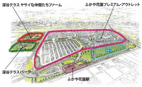 最新PREMIUM OUTLETS 2022年埼玉深谷開幕 離新宿約1小時車程！引入120間店舖